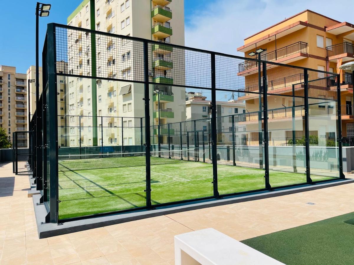 Apartamento Nuevo Junto Al Mar Con Plaza De Garaje!! Perfecto Para Familias Playa de Gandia Dış mekan fotoğraf