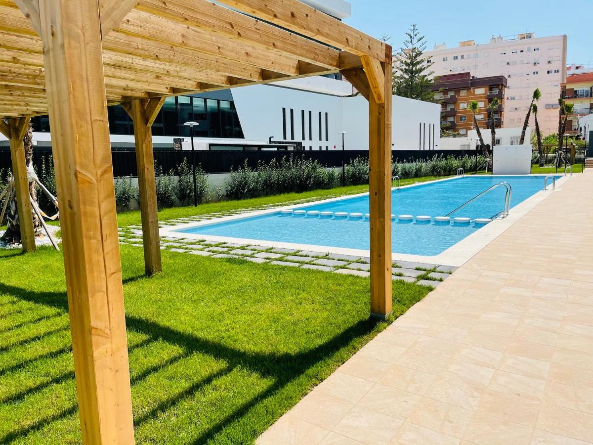 Apartamento Nuevo Junto Al Mar Con Plaza De Garaje!! Perfecto Para Familias Playa de Gandia Dış mekan fotoğraf